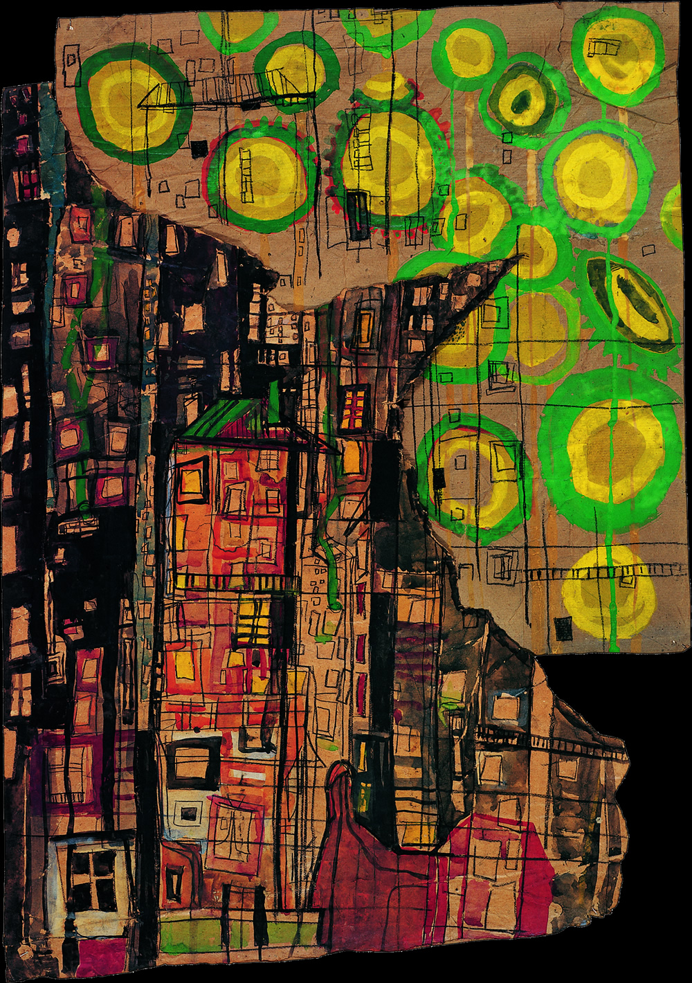 Sunflowers and the City